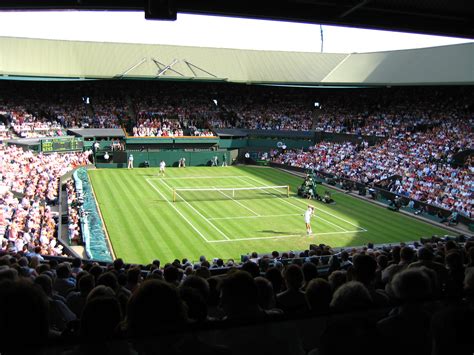 Wimbledon Tenniscenter .